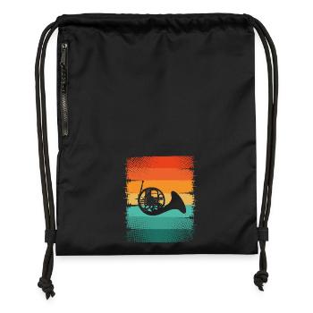 Bugle - Gymsac made from recycled material - black - Front