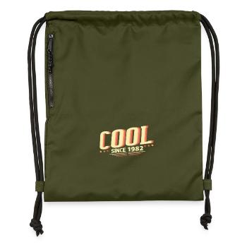Cool seit 1982 - Turnbeutel aus Recycling-Material - military Green - Vorne