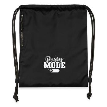 Party Mode On Feiern tanzen Musik Freunde - Turnbeutel aus Recycling-Material - military Green - Vorne