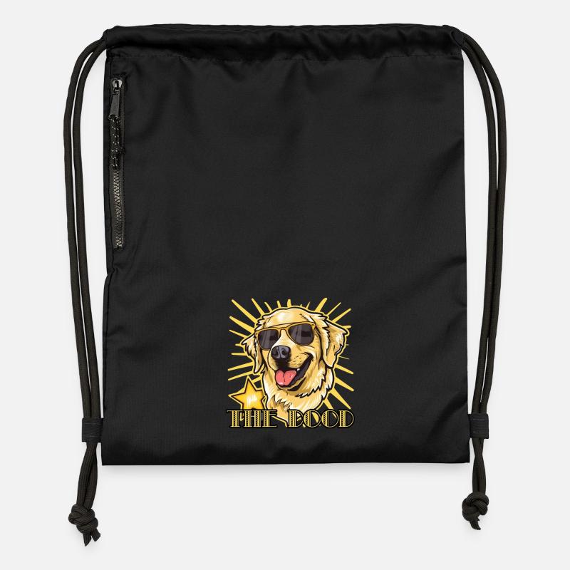 The Dood - Gymsac made from recycled material - black