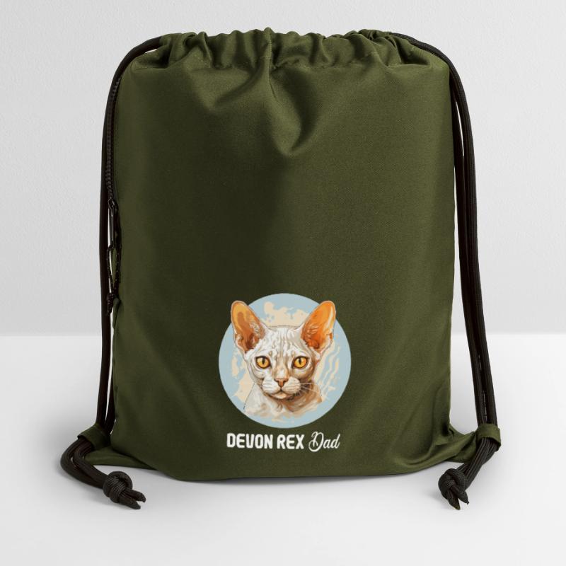 Devon Rex Kitten Devon Rex Cat Gymsac made from recycled material