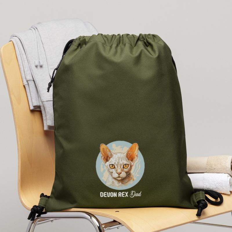 Devon Rex Kitten Devon Rex Cat Gymsac made from recycled material