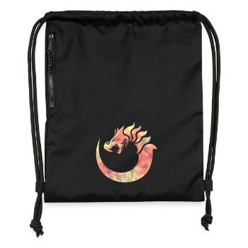 Dungeons Dragon Magic Dungeon - Gymsac made from recycled material - black - Front
