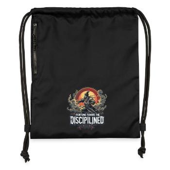 FAVEURS - Sac à cordon en polyester recyclé - noir - Devant