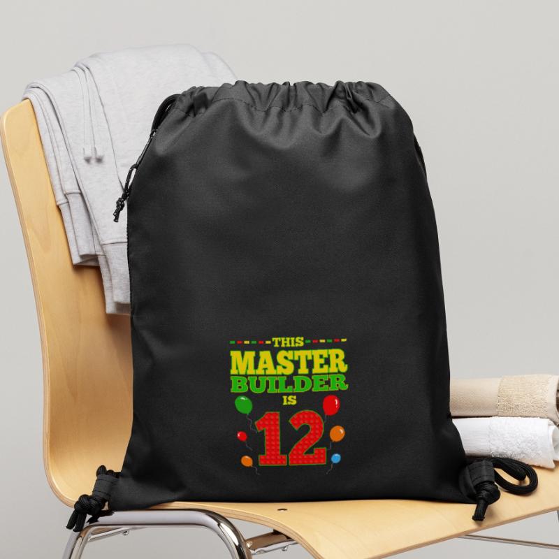 garçons biMaster Builder 12 ans Bâtiment en blocs Sac à cordon en polyester recyclé