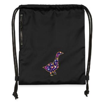 Goose - Gymsac made from recycled material - black - Front
