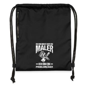 Master Painter Journeyman Painter - Gymsac made from recycled material - military green - Front