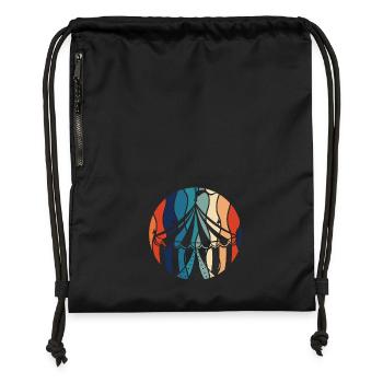 Circus - Gymsac made from recycled material - black - Front