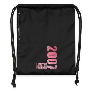 Édition Limitée 2007 18ème Cadeau d’Anniversaire - Sac à cordon en polyester recyclé - noir - Devant