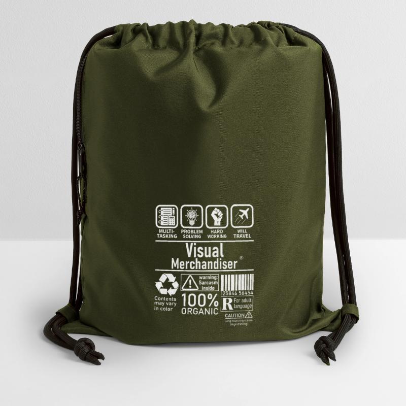 Visual Merchandiser multi tasking problem solving Turnbeutel aus Recycling-Material