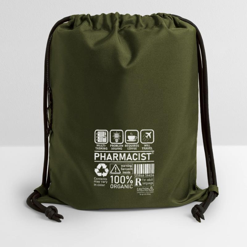 Pharmacist multi tasking problem solving Turnbeutel aus Recycling-Material