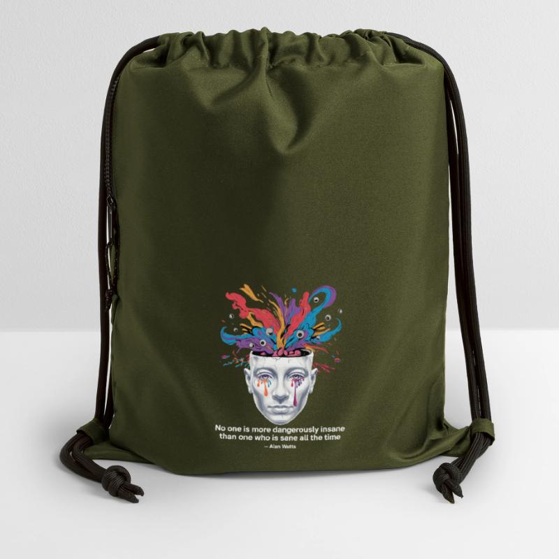 Mind Unleashed | Watts Psychedelic Insight Gymsac made from recycled material