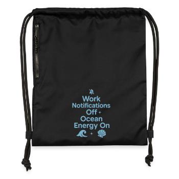 À partir du mode vacances du bureau de Queen Vacation - Sac à cordon en polyester recyclé - noir - Devant