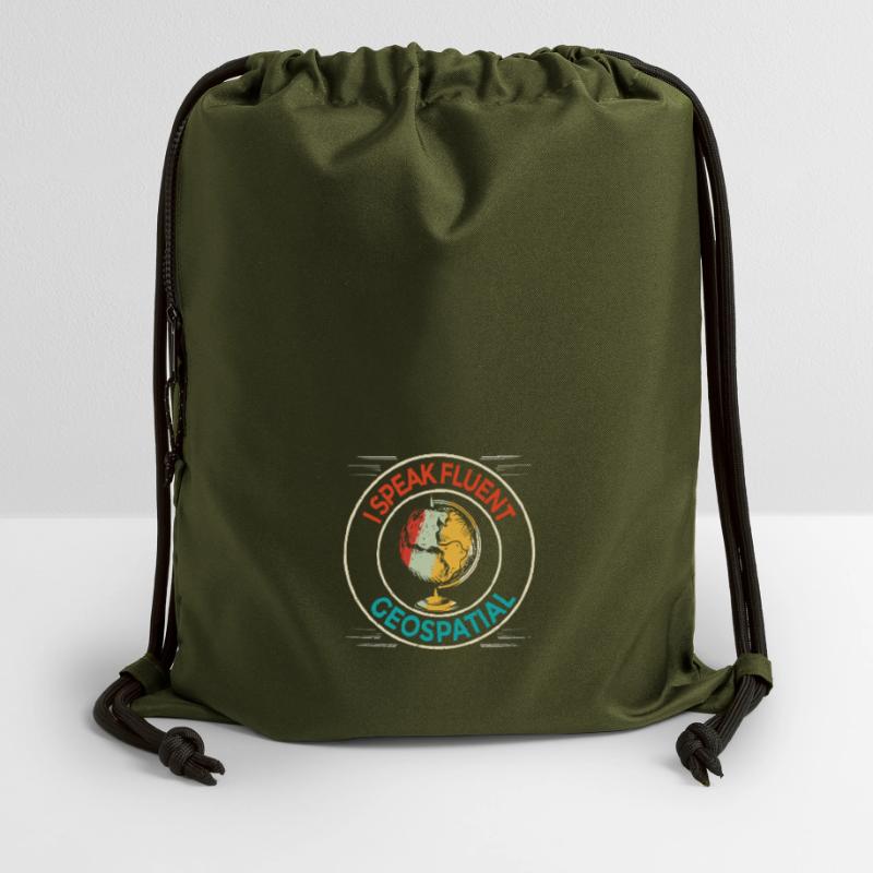 Geographic Information Systems Geospatial Gymsac made from recycled material