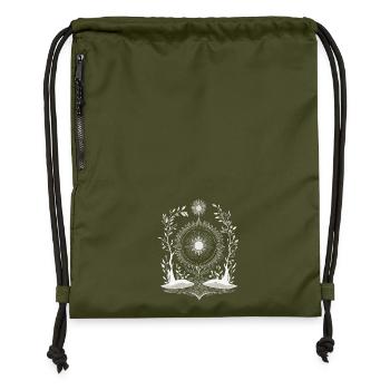 Harmony - Gymsac made from recycled material - military green - Front