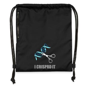 Chimie Chimiste Professeur de chimie - Sac à cordon en polyester recyclé - noir - Devant