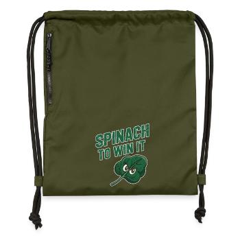 Nutritionist Spinach To Win It Registered Dietary - Turnbeutel aus Recycling-Material - military Green - Vorne