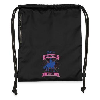 Rider - Gymsac made from recycled material - black - Front