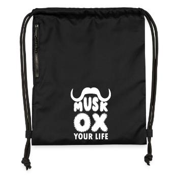 MUSK OX YOUR LIFE PHOTOGRAPHY MUSK OXEN - Gymsac made from recycled material - military green - Front