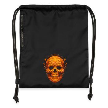 Dia De Los Muertos - Turnbeutel aus Recycling-Material - Schwarz - Vorne