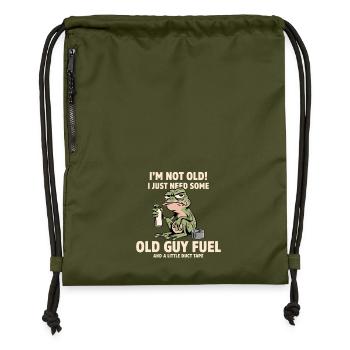 Frog Fuel Duct Tape Tee - Turnbeutel aus Recycling-Material - military Green - Vorne