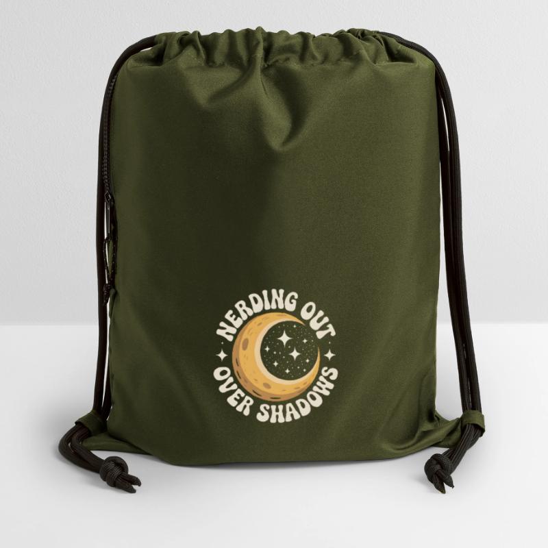 Shadow Nerd | Solar eclipse Gymsac made from recycled material