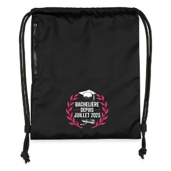 Baccalaureate 2025 Congratulations BAC - Gymsac made from recycled material - military green - Front