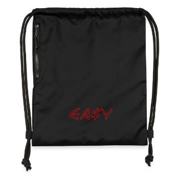 EASY - Turnbeutel aus Recycling-Material - Schwarz - Vorne