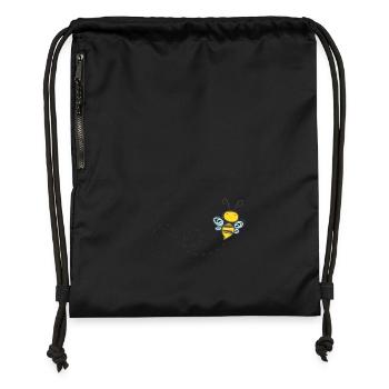 94 - Gymsac made from recycled material - black - Front