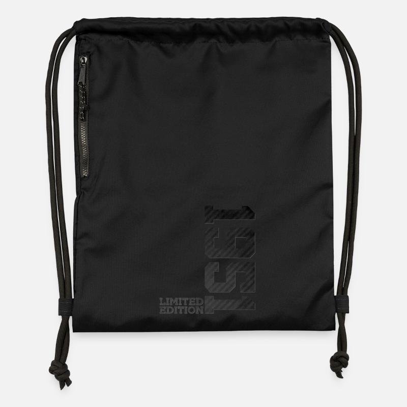 75E ANNIVERSAIRE ÉDITION LIMITÉE 1951 - Sac à cordon en polyester recyclé - noir