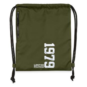47TH BIRTHDAY LIMITED EDITION 1979 - Gymsac made from recycled material - military green - Front