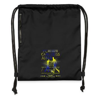 FC Carl Zeiss Jena - Turnbeutel aus Recycling-Material - Schwarz - Vorne
