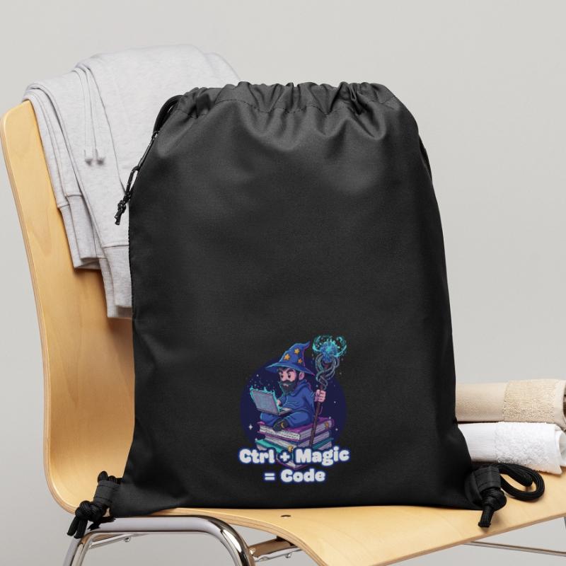Ctrl Magic Code Wizard Gymsac made from recycled material