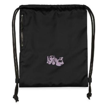 Pilote de pelle Chargeuse sur pneus Pelle - Sac à cordon en polyester recyclé - noir - Devant