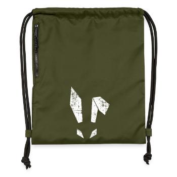 Cooles Mädchen & Jungs Oster Hase Party Design - Turnbeutel aus Recycling-Material - military Green - Vorne