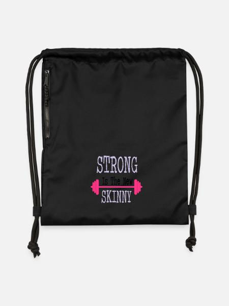 Strong - Turnbeutel aus Recycling-Material - Schwarz