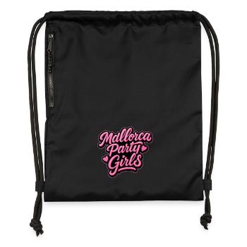 Mallorca Party Girls - Gymsac made from recycled material - black - Front