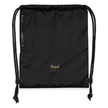 Royal - Turnbeutel aus Recycling-Material - Schwarz - Vorne