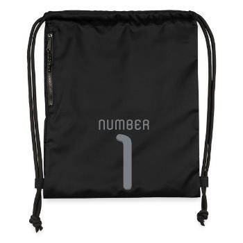 Number one ☝ - Gymsac made from recycled material - black - Front