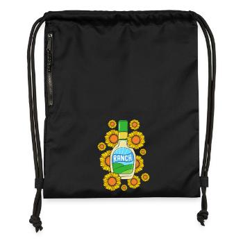 dressing - Gymsac made from recycled material - black - Front