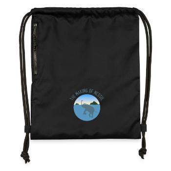 Nessie - Gymsac made from recycled material - black - Front