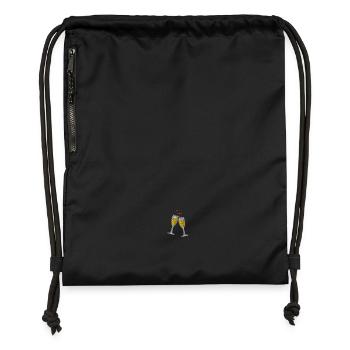 glasses - Gymsac made from recycled material - black - Front