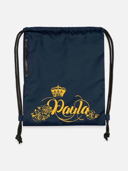 Paula - Turnbeutel aus Recycling-Material - Navy