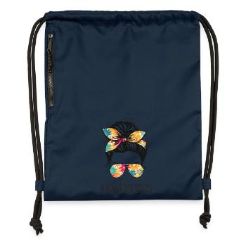Abireise 2025 Abifahrt Abitour Abitur Klassenreise - Turnbeutel aus Recycling-Material - Navy - Vorne