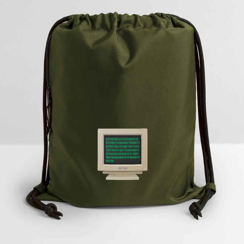 CRT - Binary Code Gymsac made from recycled material
