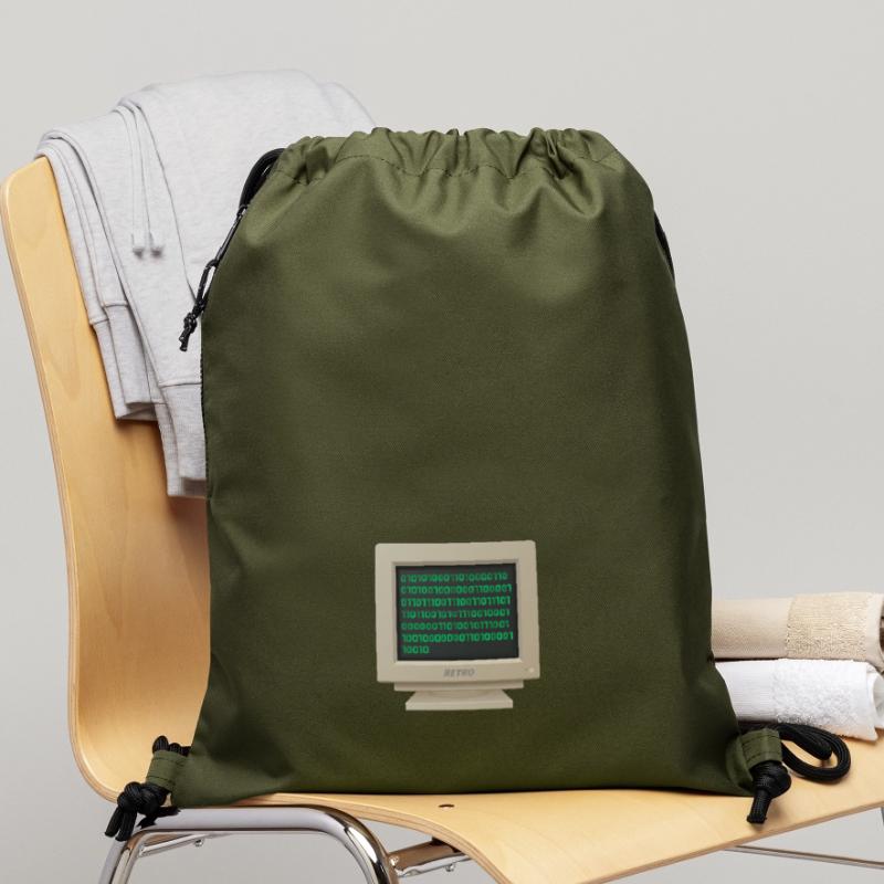 CRT - Binary Code Gymsac made from recycled material