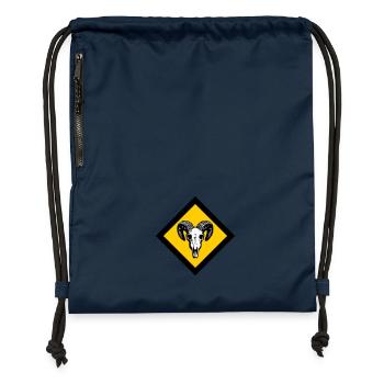 Gotland - Turnbeutel aus Recycling-Material - Navy - Vorne