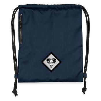 Gotland - Turnbeutel aus Recycling-Material - Navy - Vorne