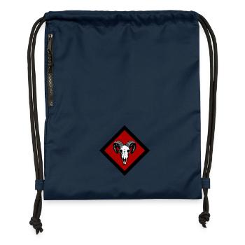 Gotland - Turnbeutel aus Recycling-Material - Navy - Vorne