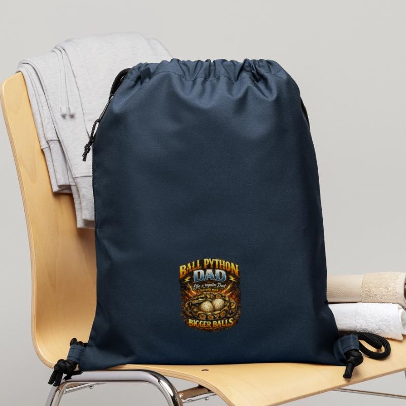 Python roi python Papa Œufs plus gros propriétaire de roi python Sac à cordon en polyester recyclé